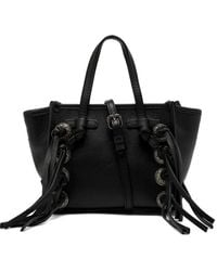 Gianni Chiarini - Marcella Fringe-Embellished Leather Tote Bag - Lyst