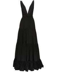 Azeeza - Callan V-Neck Maxi Dress - Lyst