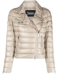 Herno - Gefütterte Jacke Mit Reißverschluss - Lyst