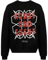 44 Label Group - Graphic-Print Cotton Sweatshirt - Lyst