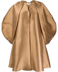 Alberta Ferretti Metallic Oversized Coat - Multicolour