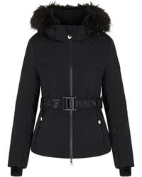 EA7 - Quilted Belted Jacket - Lyst