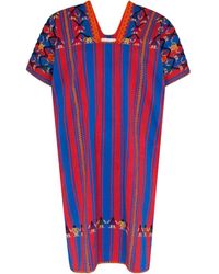 Pippa Holt Kaftanjurk Met Borduurwerk - Rood