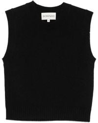 Bompard - Ärmelloser Pullover Mit Geripptem Saum - Lyst