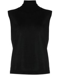 Fabiana Filippi - Roll-Neck Knitted Top - Lyst