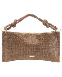 Cult Gaia - Borsa A Spalla Hera Con Strass - Lyst