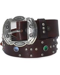 HTC - Backdoor Stud-Embellished Belt - Lyst