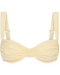 Faithfull the Brand - Sol Gathered Bikini Top - Lyst