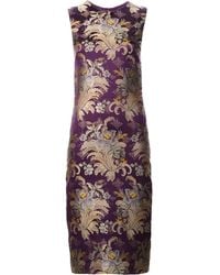Ralph Lauren - Vestido con estampado floral - Lyst