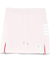 Thom Browne - 4-Bar Jersey Mini-Rok - Lyst