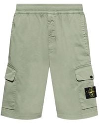 Stone Island - Paracadute Cargo-Shorts - Lyst