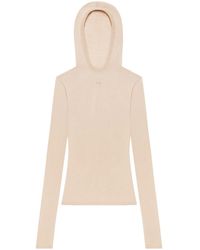 Courreges - Hooded Knitted Top - Lyst