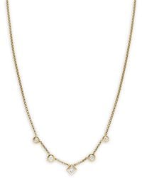 David Yurman - 18K Petite Modern Renaissance Diamond Necklace - Lyst