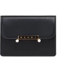 Marni - Leather Envelope Card Holder - Lyst