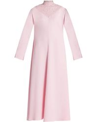 Versace - Crystal-Embellished Silk Gown - Lyst