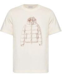 Moncler - Graphic-Print Short-Sleeve T-Shirt - Lyst