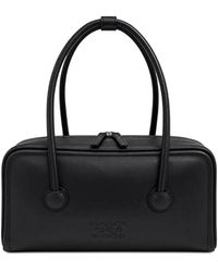 Marge Sherwood - Small Logo-Embossed Leather Tote Bag - Lyst