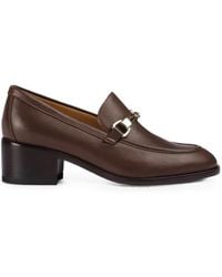 Doucal's - Horsebit Leather Loafers - Lyst