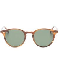Garrett Leight - Clune Round-Frame Sunglasses - Lyst
