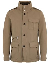 Moorer - Chaqueta Con Bolsillo Con Solapa Y Charreteras - Lyst
