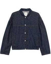 Kuro - Dense Button-Fastening Denim Jacket - Lyst