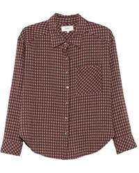 Xirena - Jordy Checked Buttoned-Down Shirt - Lyst
