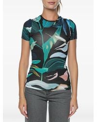 Ted Baker - Haiiley Floral-Print T-Shirt - Lyst