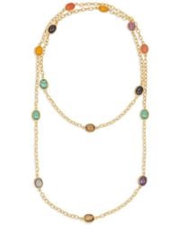 Sylvia Toledano - River Chain Oval Stones Necklace - Lyst