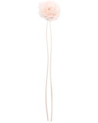Max Mara - Mxario Floral-Appliqué Brooch - Lyst