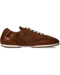 Polo Ralph Lauren - Pony Ballerina Sneakers Mit Logo-Prägung - Lyst
