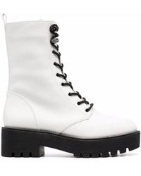 MICHAEL Michael Kors - Bryce Lace-Up Boots - Lyst