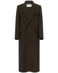 Victoria Beckham - Catriona Double-Breasted Wool Coat - Lyst