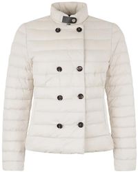 Moorer - Double-Breasted Puffer Jacket - Lyst