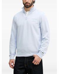 Lacoste - Sweat À Col Zippé - Lyst