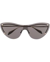 Alexander McQueen - Cat-Eye-Sonnenbrille mit spitzen Nieten - Lyst