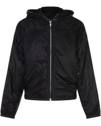 Rick Owens - Hooded Zip-Up Jacket - Lyst