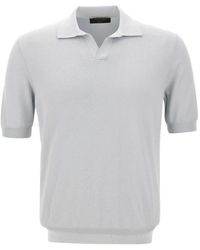 Gran Sasso - Polo-Collar T-Shirt - Lyst