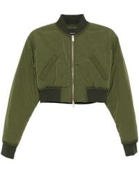 Fabiana Filippi - Two-Way Zip Bomber Jacket - Lyst
