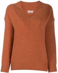 Co. - V-Neck Cashmere Knit Jumper - Lyst