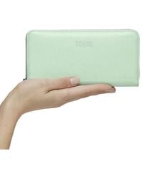 Tous - New Dorp Embossed Zip-Around Wallet - Lyst