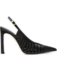 Michael Kors - Adriana Cage-Detail Slingback Pumps - Lyst