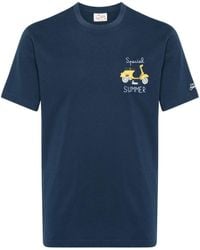 Mc2 Saint Barth - X Vespa® Graphic-print T-shirt - Lyst