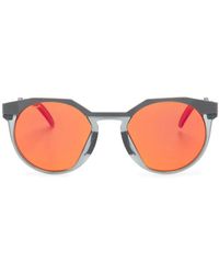 Oakley - Hstn Round-Frame Sunglasses - Lyst