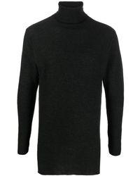 Masnada - Fine Knit Roll-Neck Jumper - Lyst