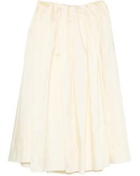 Abadia - Elodie Midi Skirt - Lyst