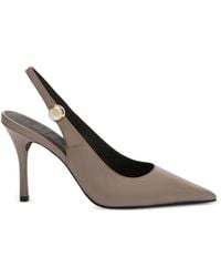 Furla - Sfera Pointed-Toe Slingback Pumps - Lyst
