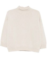 Vanisé - Pullover Mit Tiefen Schultern - Lyst
