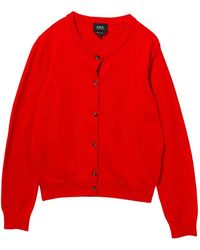 A.P.C. - Cardigan Sally - Lyst