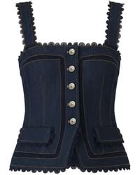 Cinq À Sept - Haut Myra En Dentelle Guipure - Lyst