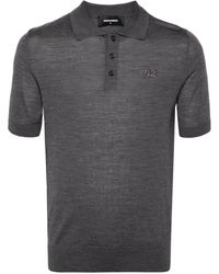 DSquared² - T-shirts And Polos Grey - Lyst